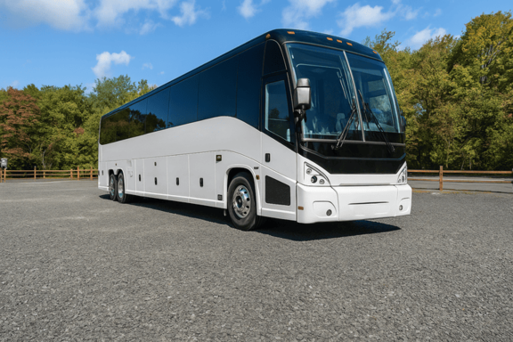 Charter Bus Rental Frederick 56 Passenger Charter Bus